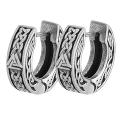 Celtic Knot Valknut Earrings