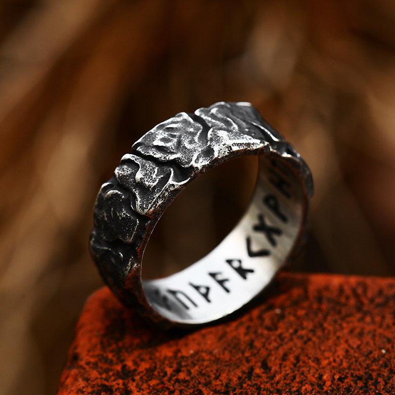 Nordic Viking Runes Rings